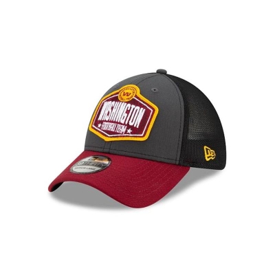 Washington Football Team Gorra | New Era NFL Draft 39thirty Stretch Fit Cap Mexico - Grises